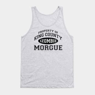 Property of King County Morgue Oval Tank Top